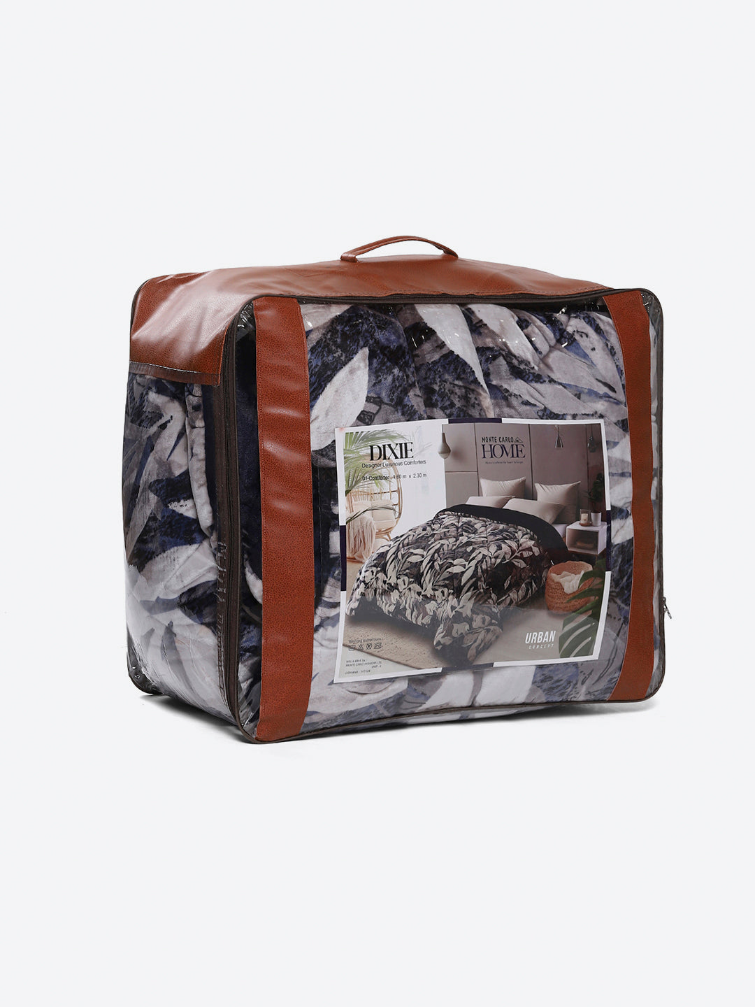 Printed Single Bed 1155 GSM Comforter for Winter - (Dixie)