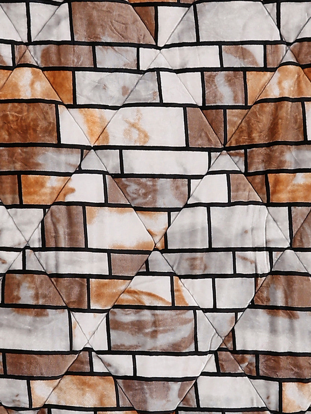 Printed Single Bed 1155 GSM Comforter for Winter - (Dixie)