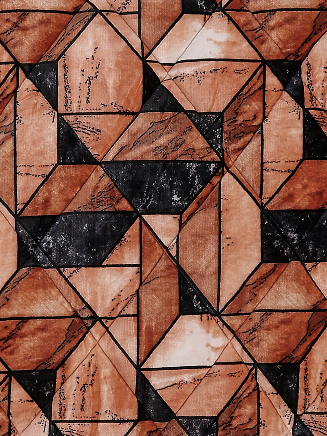 Printed Single Bed 1155 GSM Comforter for Winter - (Dixie)