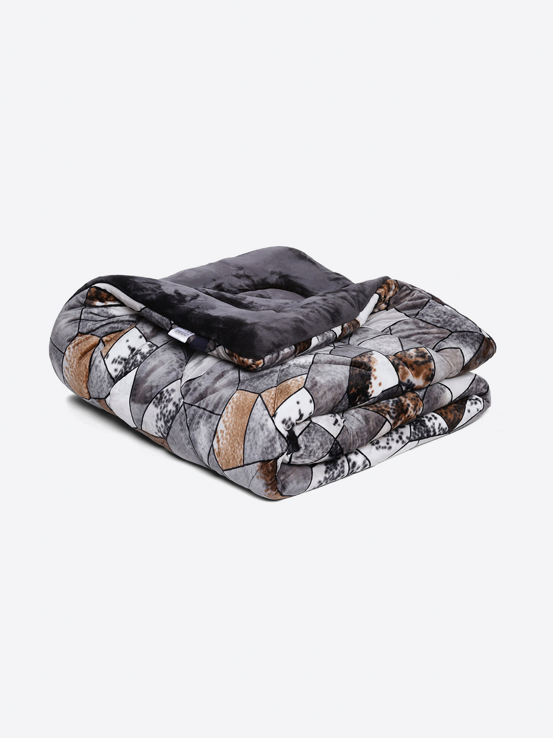 Printed Single Bed 300 GSM Comforter for Mild Winter (Dixie), Weight 725 gm