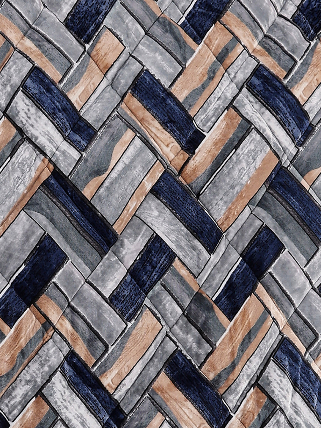 Printed Single Bed 300 GSM Comforter for Mild Winter (Dixie), Weight 725 gm