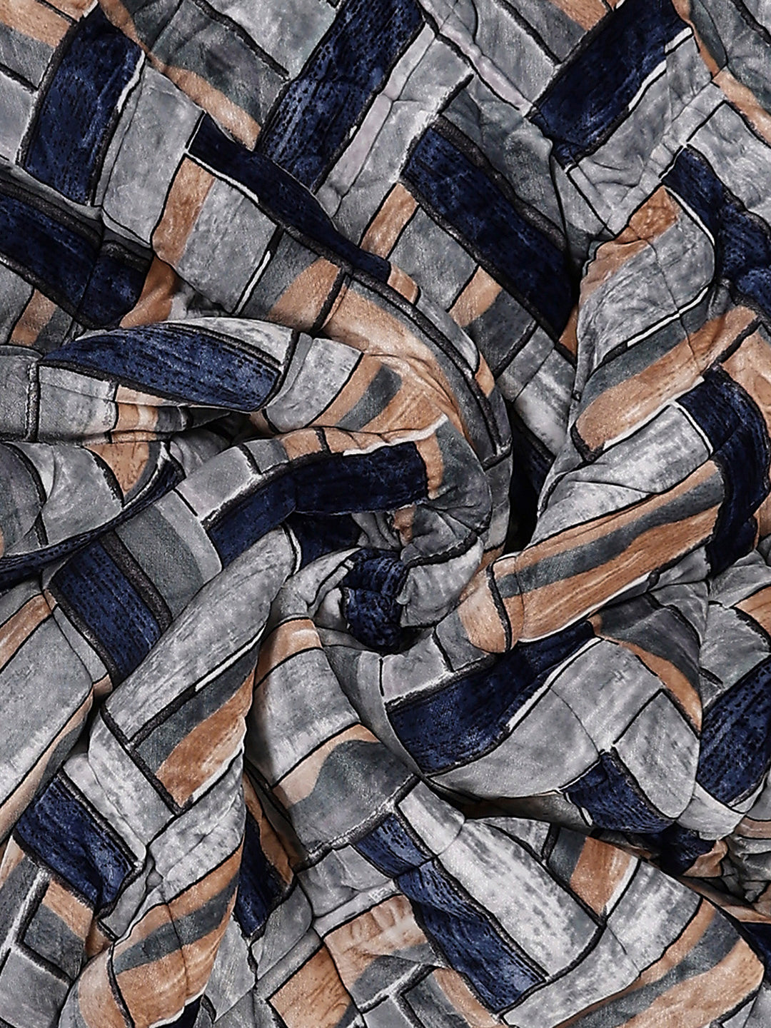 Printed Single Bed 300 GSM Comforter for Mild Winter (Dixie), Weight 725 gm