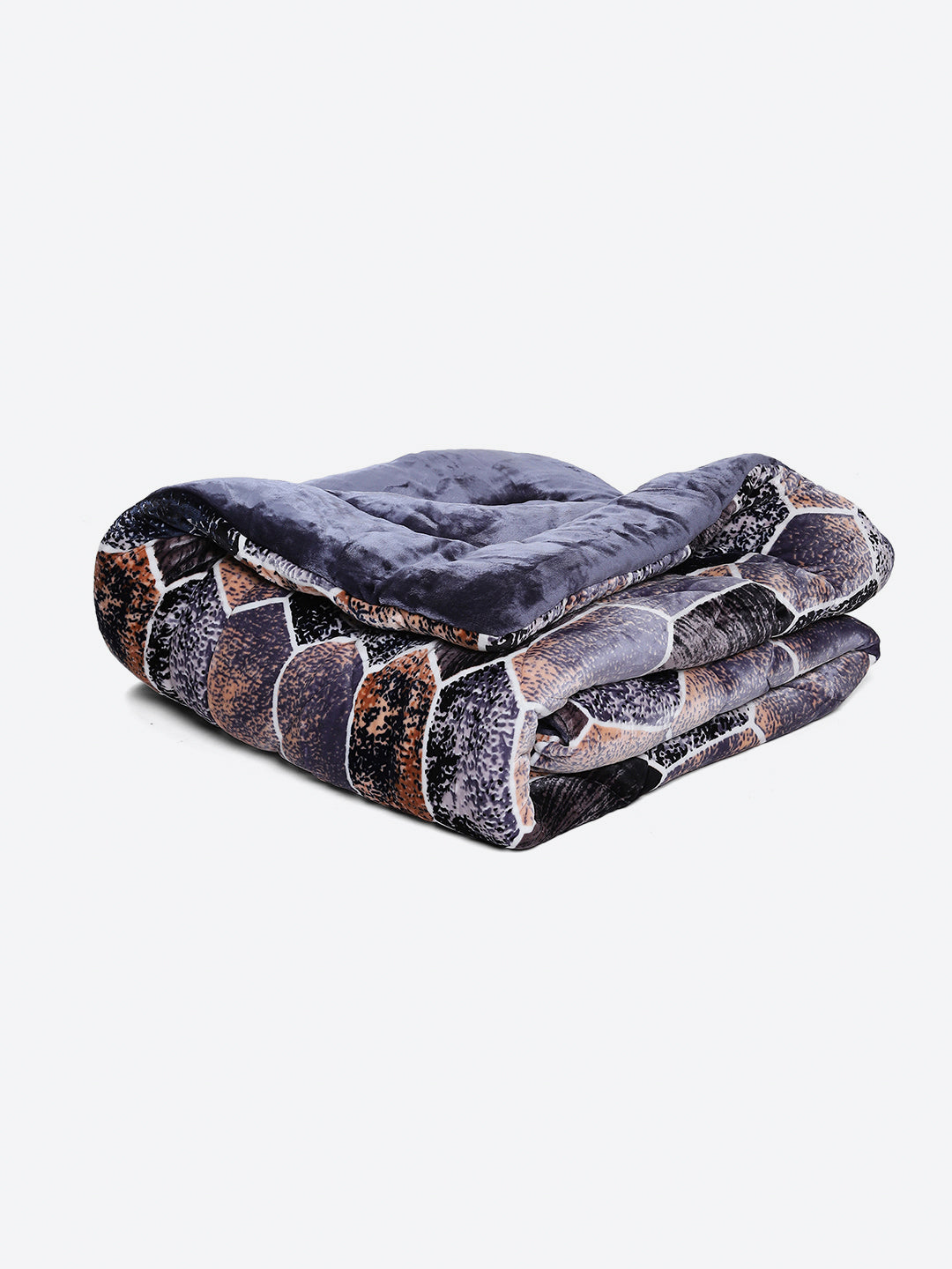 Printed Single Bed 300 GSM Comforter for Mild Winter (Dixie), Weight 725 gm