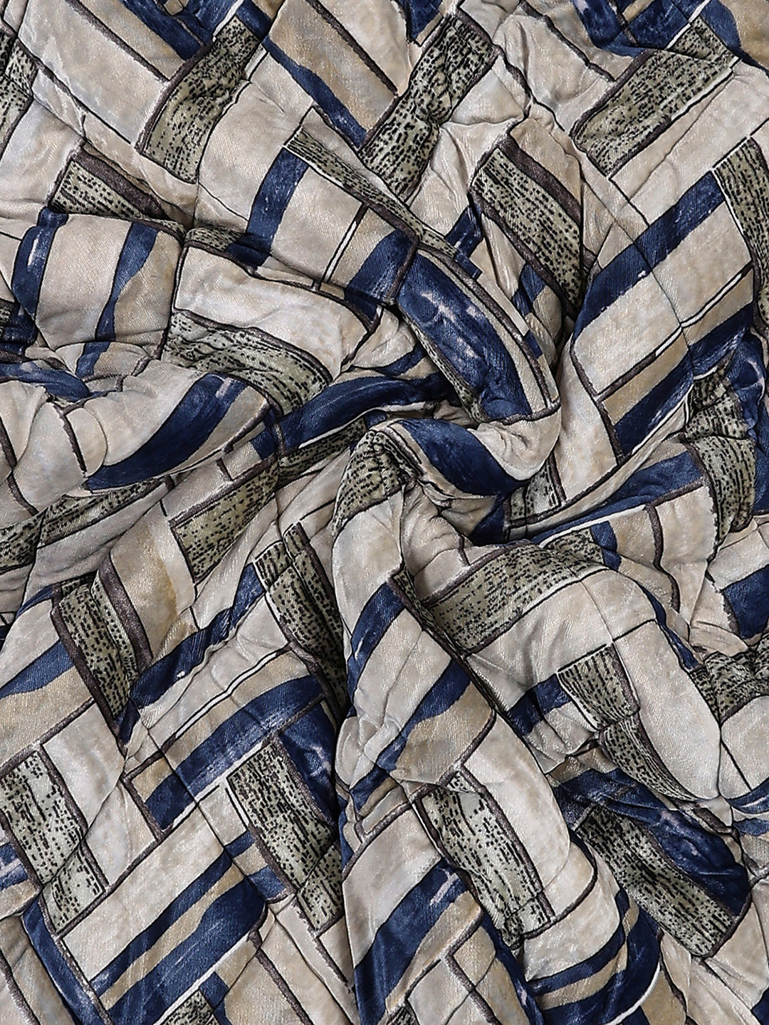 Printed Single Bed 992 GSM Comforter for Winter - (James)