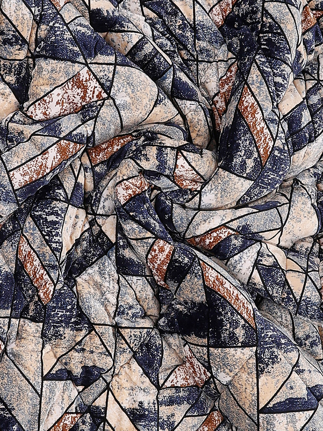 Printed Single Bed 992 GSM Comforter for Winter - (James)