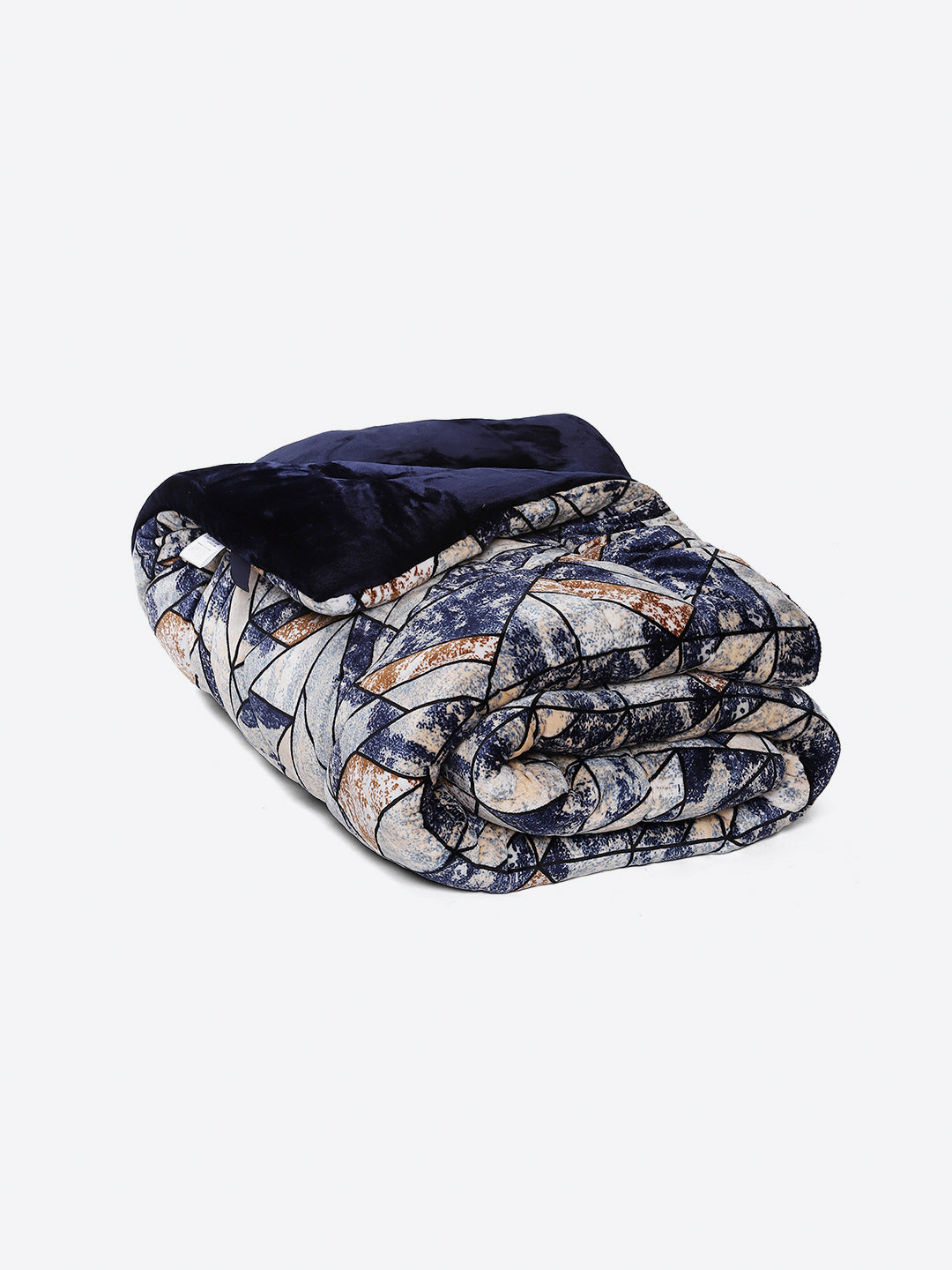 Printed Single Bed 992 GSM Comforter for Winter - (James)