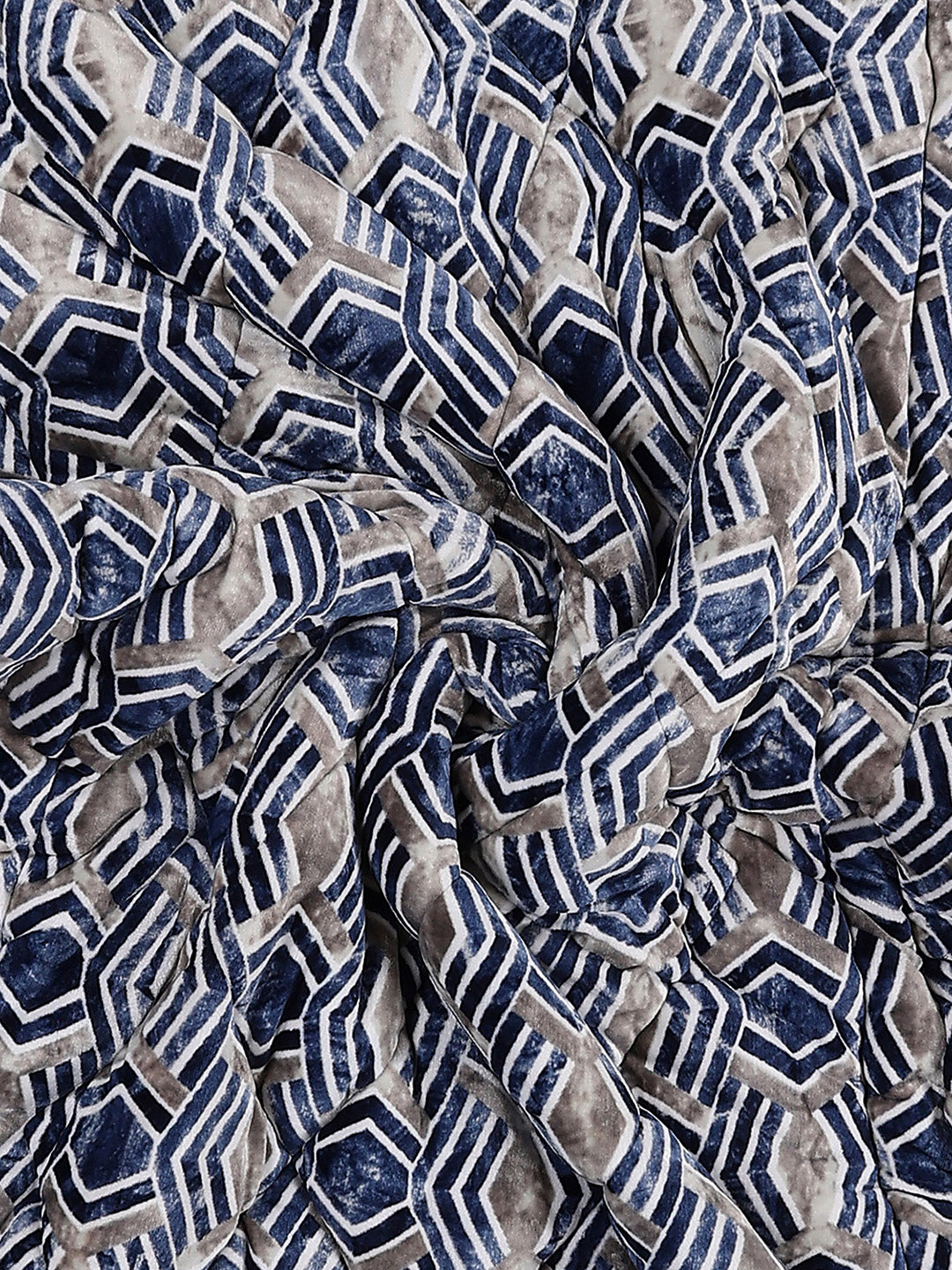 Printed Single Bed 992 GSM Comforter for Winter - (James)