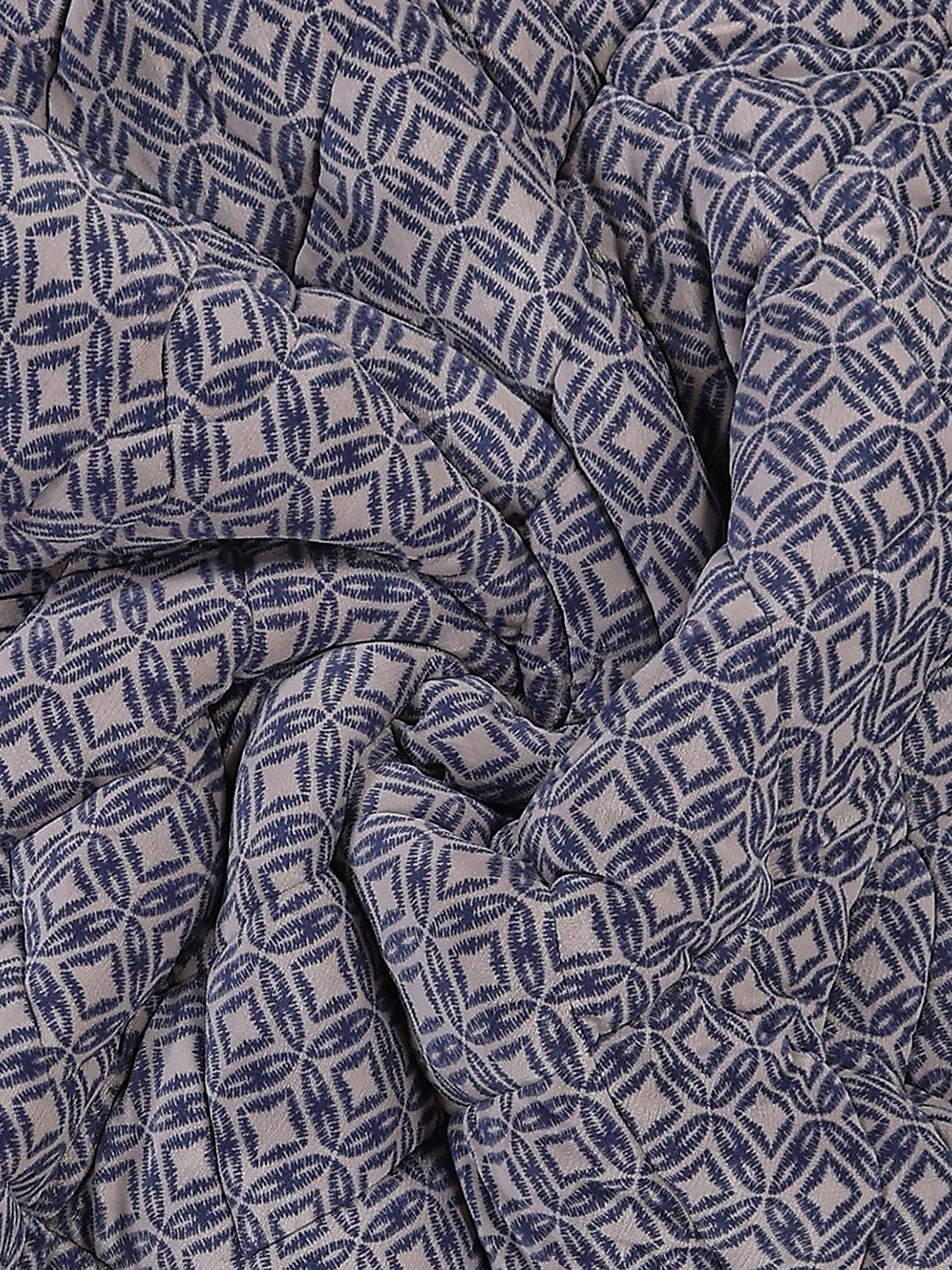 Printed Single Bed 1114 GSM Comforter for Winter - (Nixie)