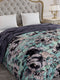Printed Double Bed 1009 GSM Comforter for Winter - (Wild Beauty)