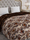Printed Double Bed 1009 GSM Comforter for Winter - (Wild Beauty)