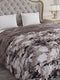 Printed Double Bed 1061 GSM Comforter for Winter - (Wisdom Gold)