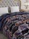 Printed Double Bed 300 GSM Comforter for Mild Winter (Wisdom Gold), Weight 900 gm