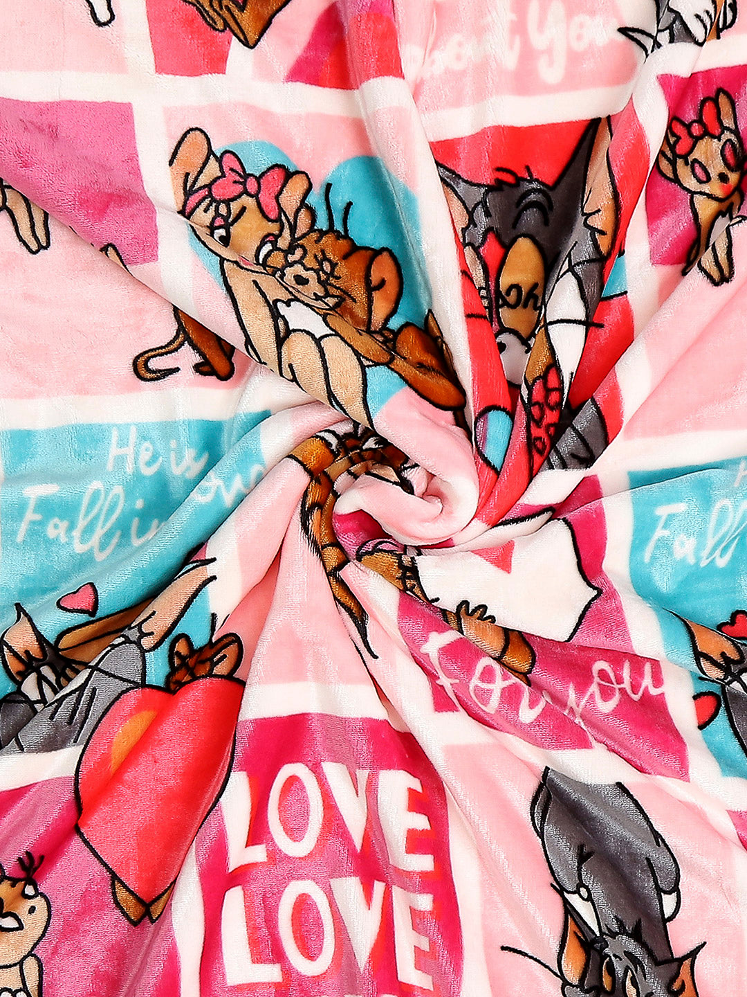 Printed Baby Blanket 2 Ply, 520 GSM, 0.8 kg (Charlie)