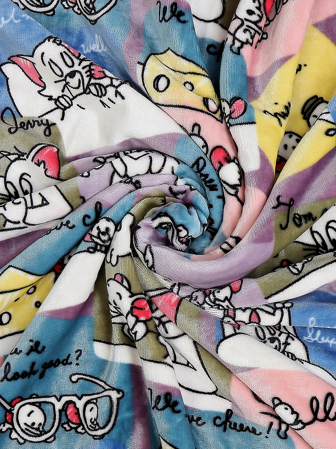 Printed Baby Blanket 2 Ply, 520 GSM, 0.8 kg (Charlie)