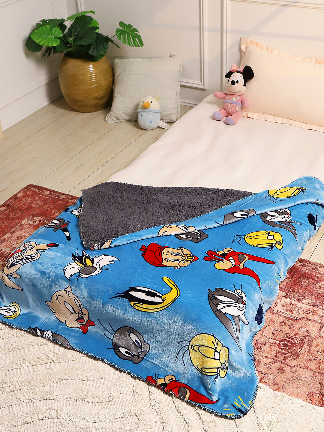 Printed Baby Blanket 2 Ply, 520 GSM, 0.8 kg (Charlie)