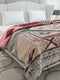 Printed Double Bed 2 Ply, 1136 GSM Embossed Blanket for Heavy Winter - (Commander)