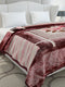Printed Double Bed 2 Ply, 1136 GSM Embossed Blanket for Heavy Winter - (Commander)