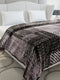 Printed Double Bed 1 Ply, 606 GSM Blanket for Mild Winter - (Denny PVC)