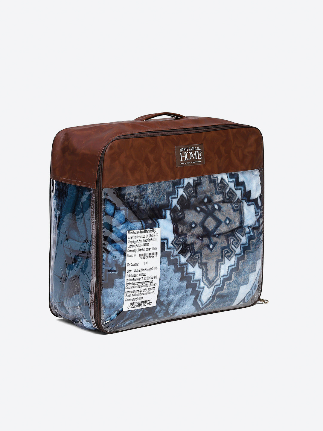 Printed Double Bed Blanket 1 Ply, 600 GSM, 3.2 kg (Denny)