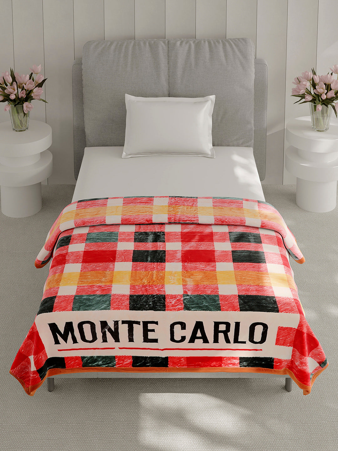 Printed Single Bed 2 Ply, 597 GSM Blanket for Heavy Winter - (Everest Plus)