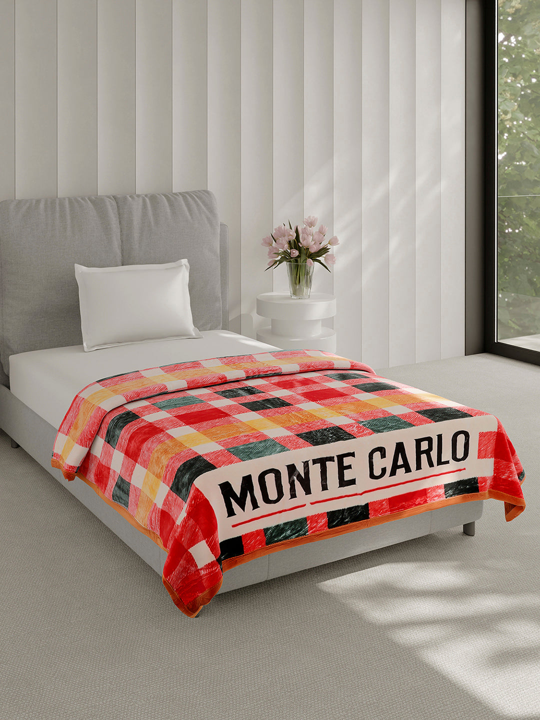 Printed Single Bed 2 Ply, 597 GSM Blanket for Heavy Winter - (Everest Plus)