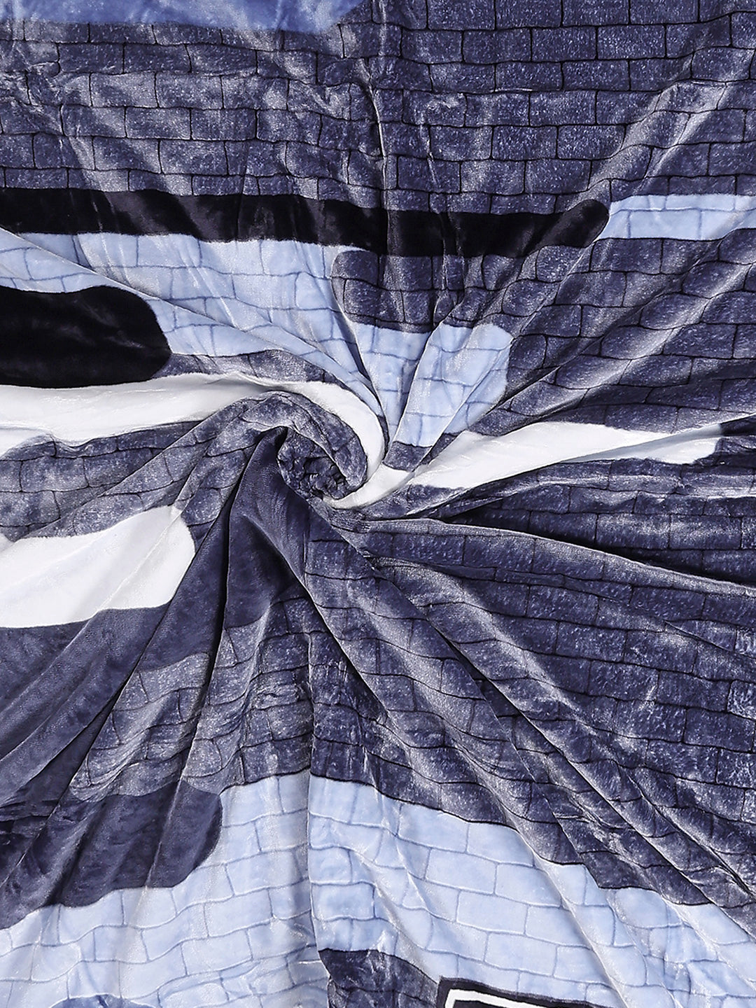 Printed Double Bed 3 Ply, 720 GSM Blanket for Heavy Winter - (Gala Glow)