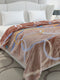 Printed Double Bed 3 Ply, 720 GSM Blanket for Heavy Winter - (Gala Glow)