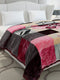 Printed Double Bed 3, 890 GSM Ply Blanket for Heavy Winter - (Gulnar)