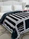 Printed Double Bed 3, 890 GSM Ply Blanket for Heavy Winter - (Gulnar)
