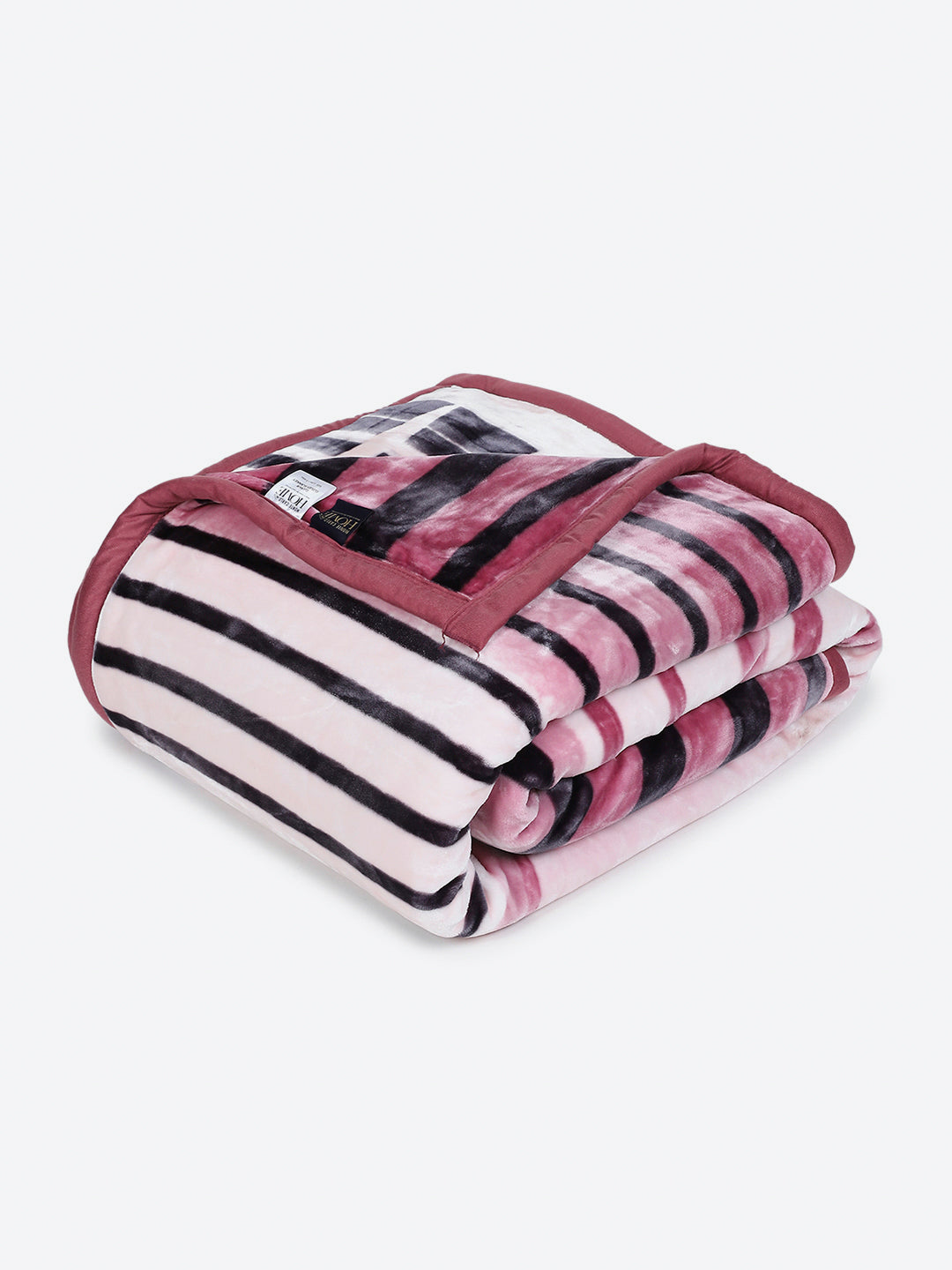 Printed Double Bed 3, 890 GSM Ply Blanket for Heavy Winter - (Gulnar)
