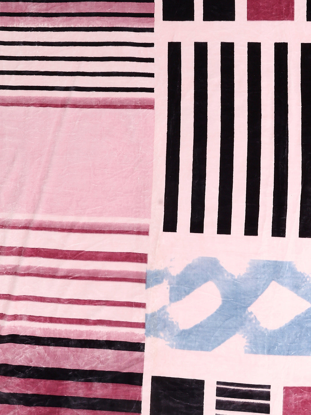 Printed Double Bed 3, 890 GSM Ply Blanket for Heavy Winter - (Gulnar)