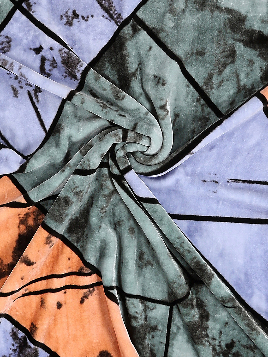 Printed Single Bed 1 Ply, 625 GSM Blanket for Heavy Winter - (Impact Pvc)