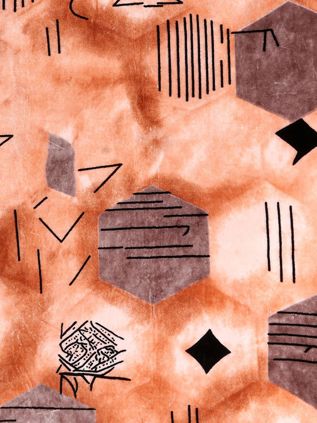 Printed Single Bed 1 Ply, 625 GSM Mink Blanket for Mild Winter - (Impact Pvc)