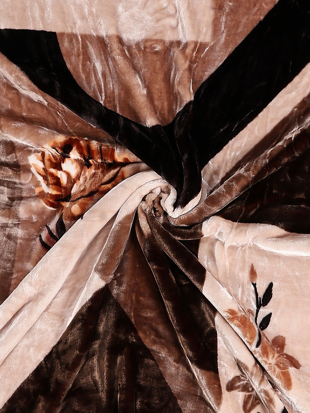 Printed Single Bed 2 Ply, 895 GSM Blanket for Heavy Winter - (Lavish Pvc)