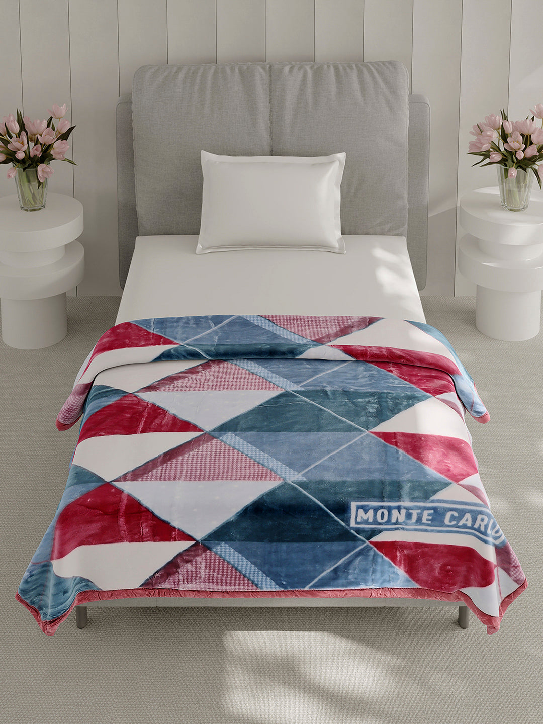 Printed Single Bed 2 Ply, 895 GSM Blanket for Heavy Winter - (Lavish Plus)