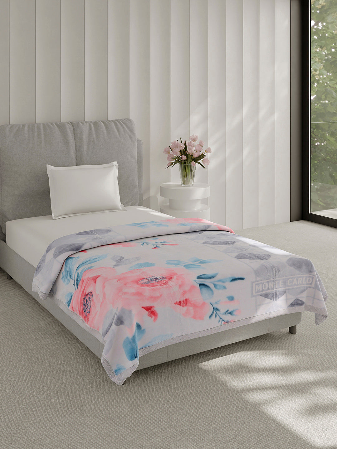 Printed Single Bed 2 Ply, 895 GSM Blanket for Heavy Winter - (Lavish Plus)