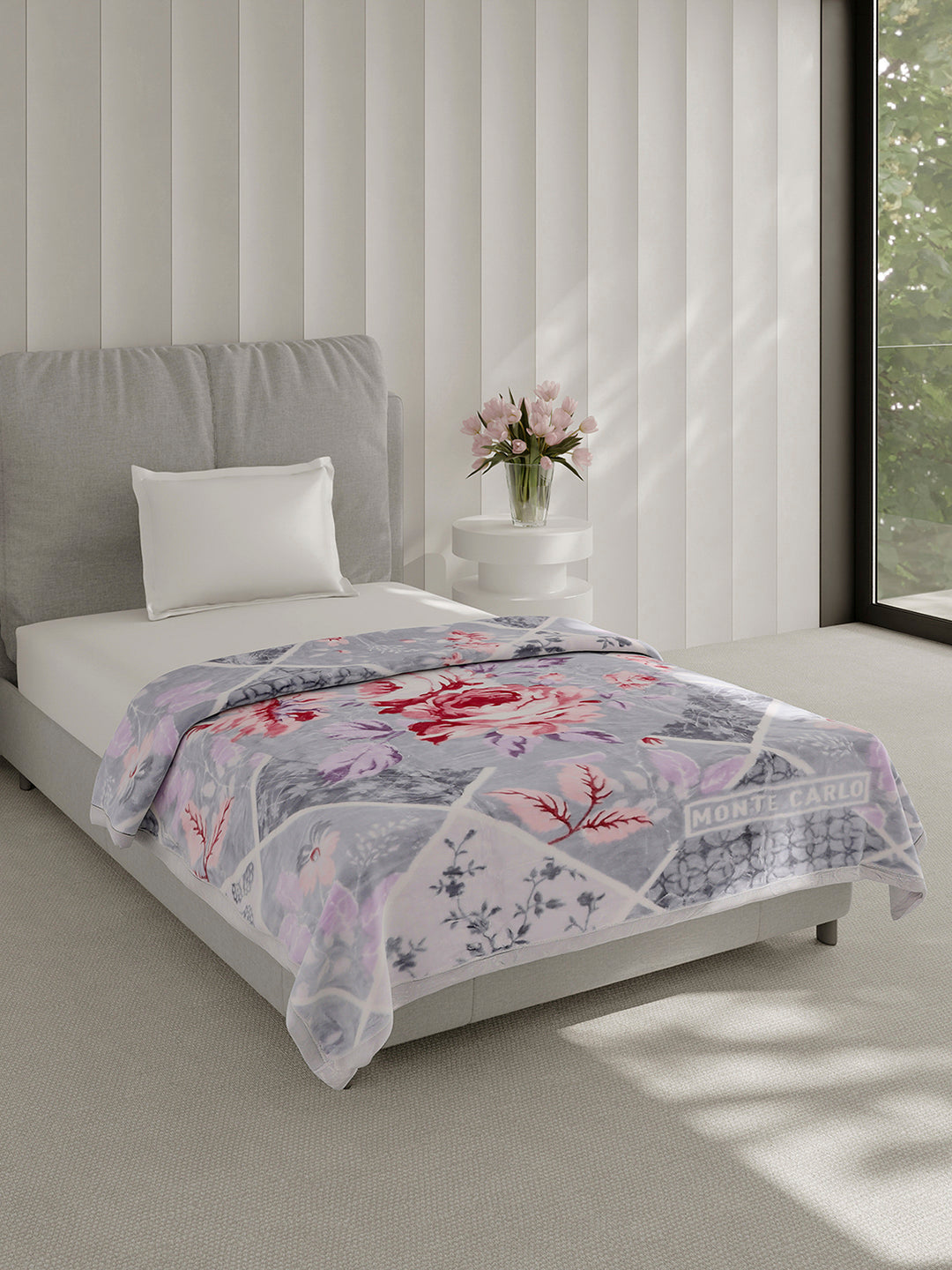 Printed Single Bed 2 Ply, 895 GSM Blanket for Heavy Winter - (Lavish Plus)