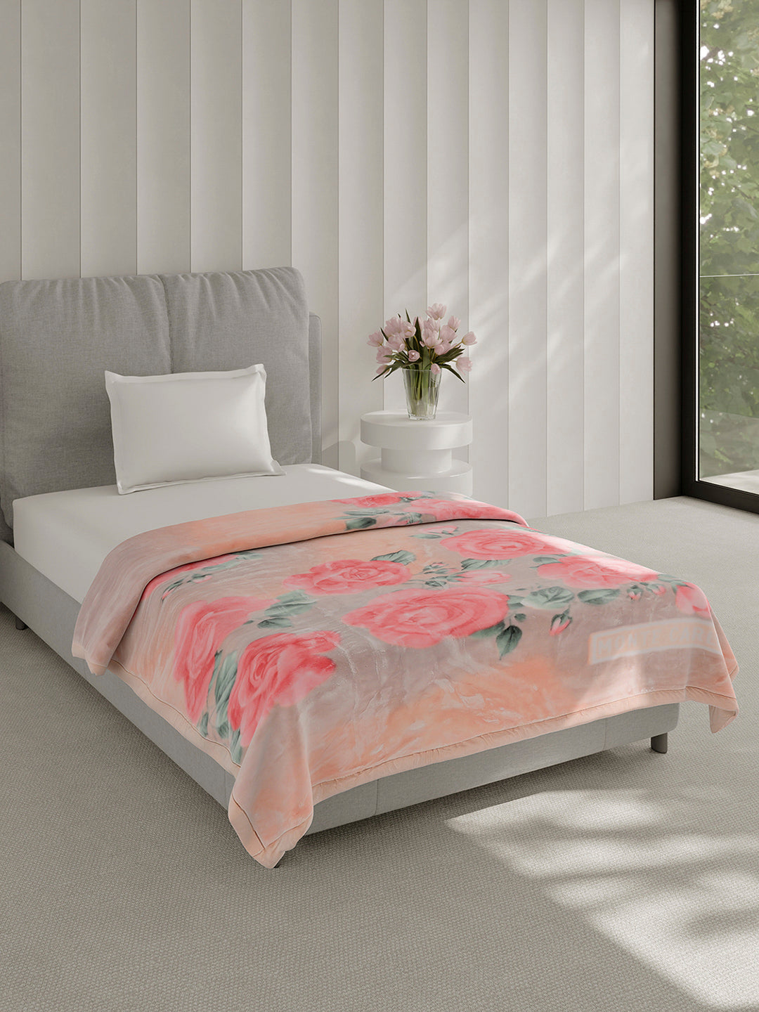 Printed Single Bed 2 Ply, 895 GSM Blanket for Heavy Winter - (Lavish Plus)