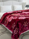 Printed Double Bed 2 Ply, 852 GSM Blanket for Heavy Winter - (Marshal)