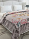 Printed Double Bed 2 Ply, 852 GSM Blanket for Heavy Winter - (Marshal)