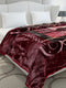 Printed Double Bed 2 Ply, 1136 GSM Blanket for Heavy Winter - (Monarch)