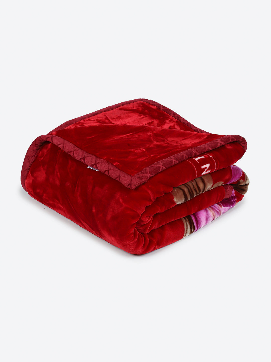 Printed Double Bed 2 Ply, 1136 GSM Blanket for Heavy Winter - (Monarch)