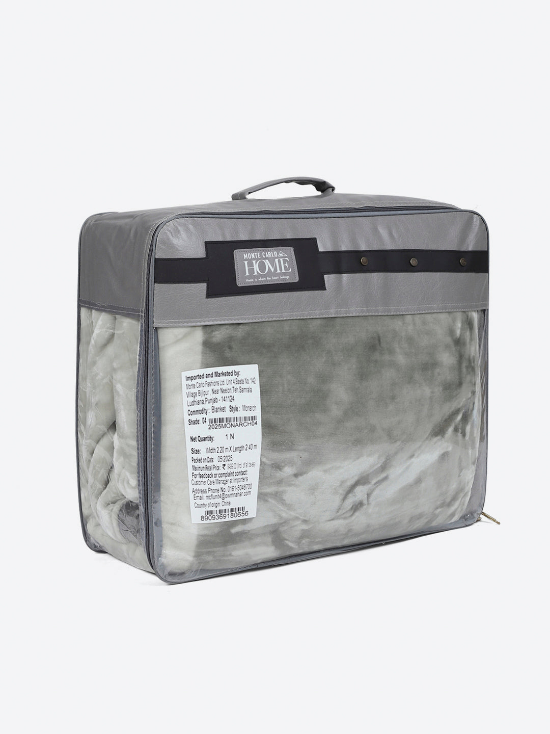Printed Double Bed 2 Ply, 1136 GSM Blanket for Heavy Winter - (Monarch)