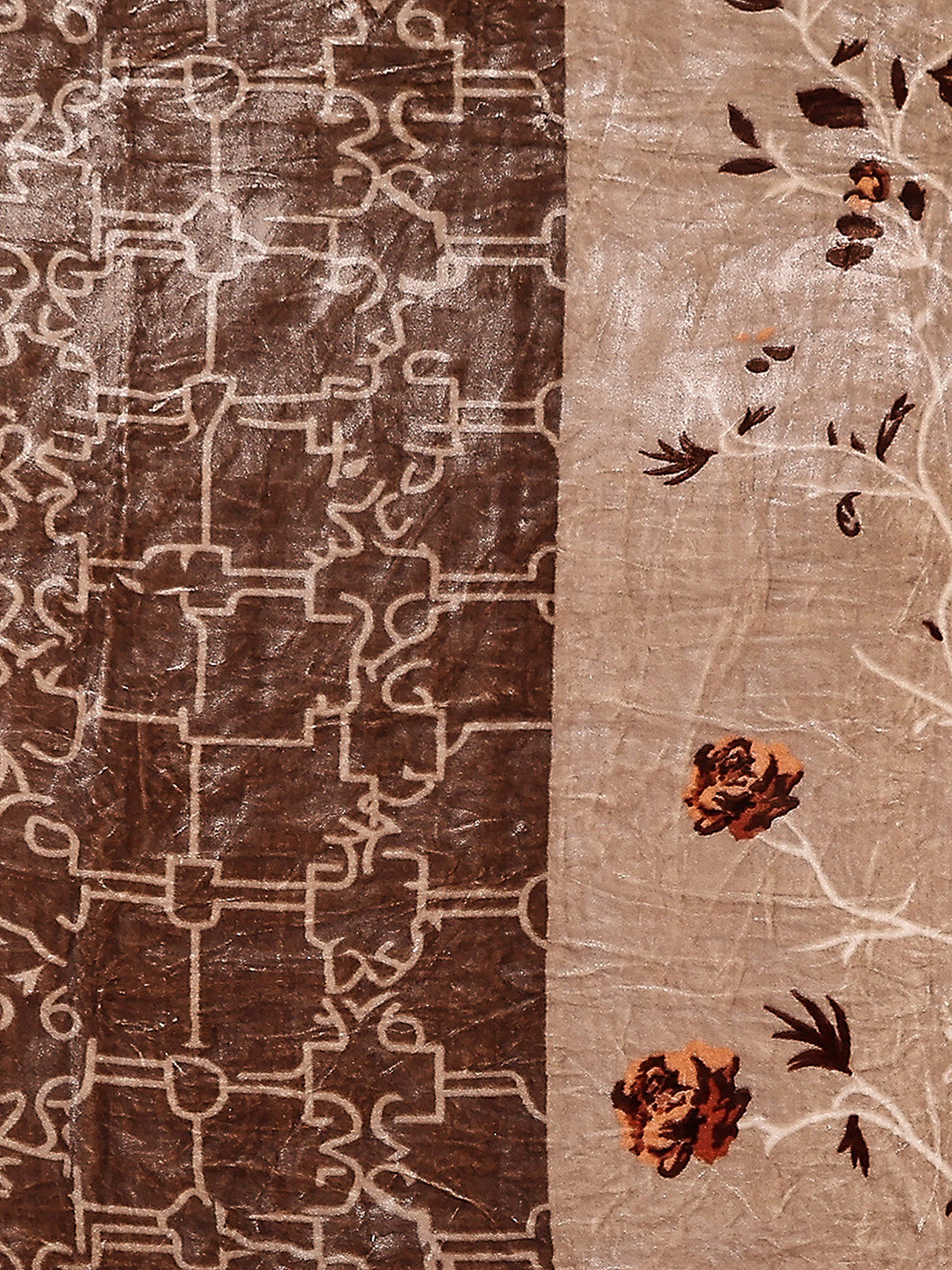 Printed Double Bed Reversible Blanket 2 Ply, 872 GSM, 4.6 kg (Moonvalley)