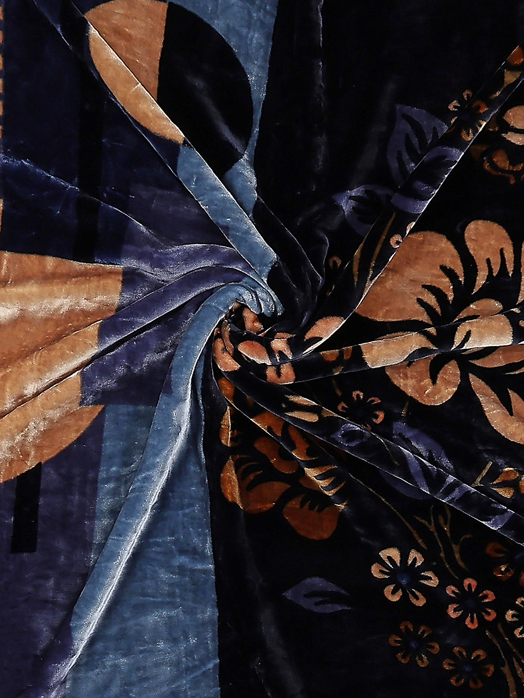 Printed Double Bed Reversible Blanket 2 Ply, 872 GSM, 4.6 kg (Moonvalley)