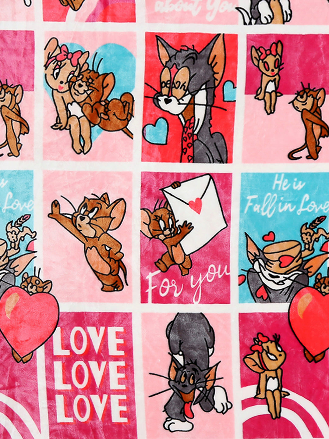 Printed Baby Blanket 2 Ply, 650 GSM, 1 kg (Oliver)