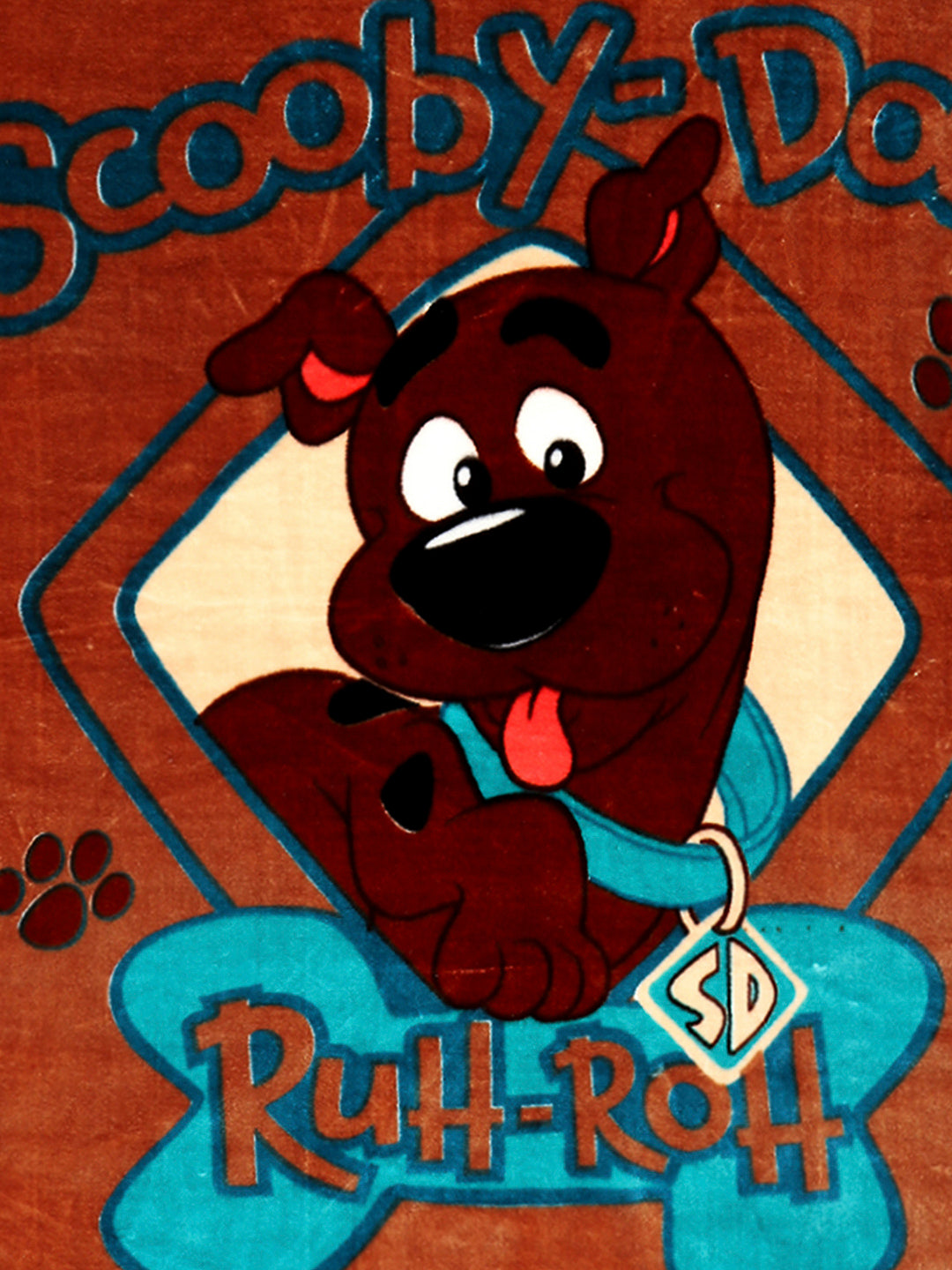 Printed Baby Blanket 2 Ply, 929 GSM, 1.3 kg (Rangers)