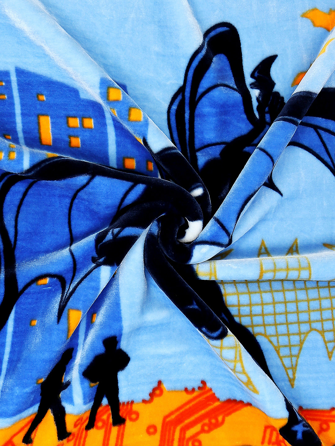 Printed Baby Blanket 2 Ply, 929 GSM, 1.3 kg (Rangers)