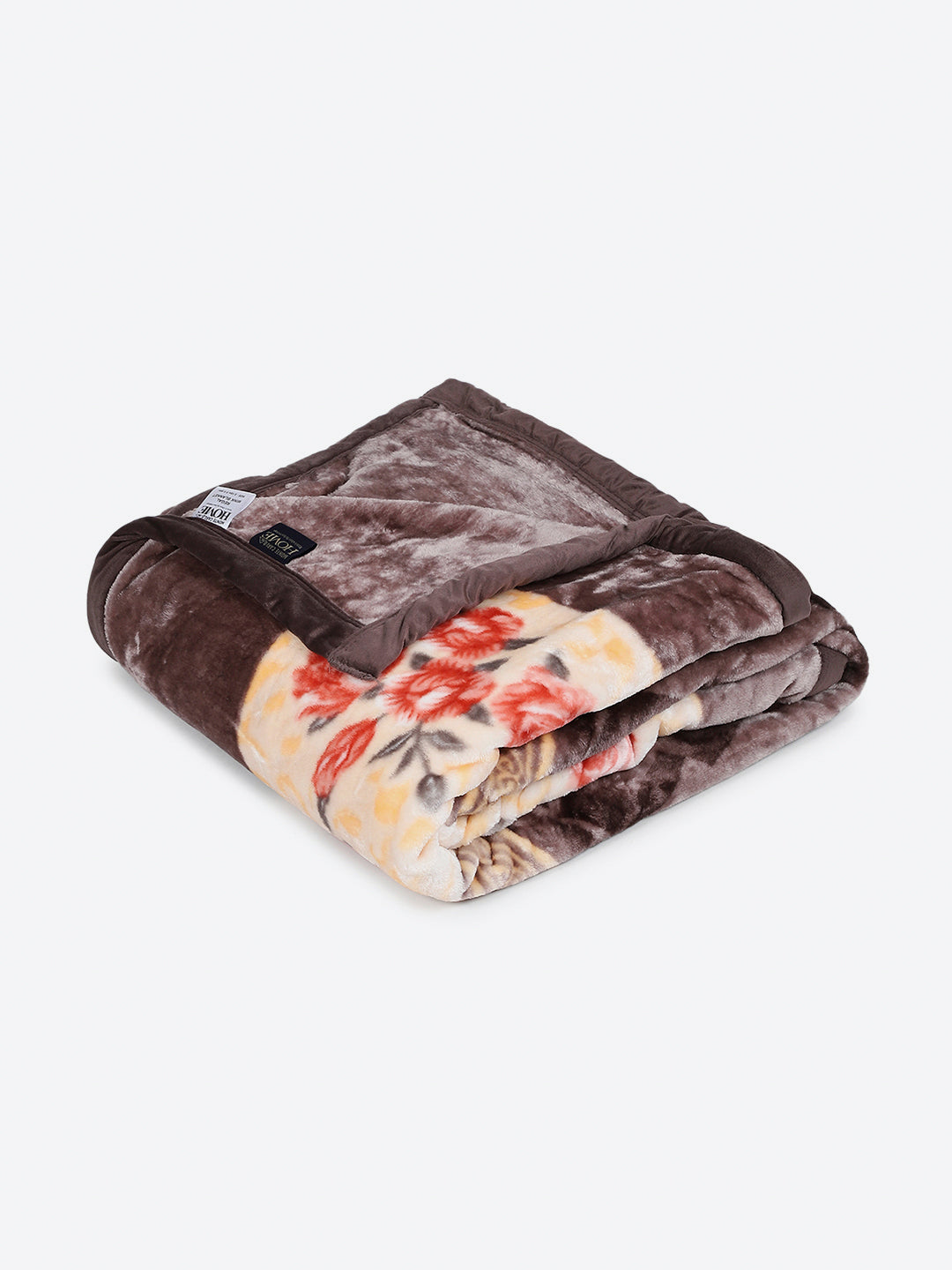 Printed Double Bed 1 Ply Blanket for Mild Winter - (Regal)