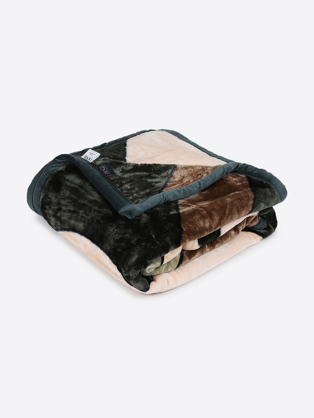 Printed Double Bed 1 Ply Blanket for Mild Winter - (Regal)